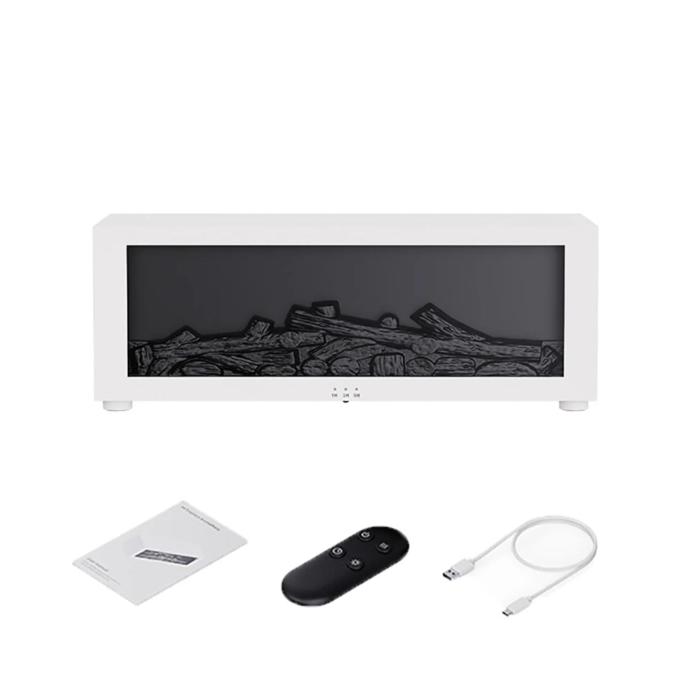 Flame Aroma Diffuser & Humidifier with Remote