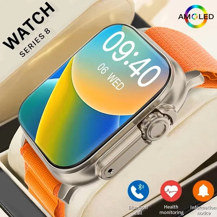 Ultra Smartwatch 49mm — Calls, Health & Fitness
