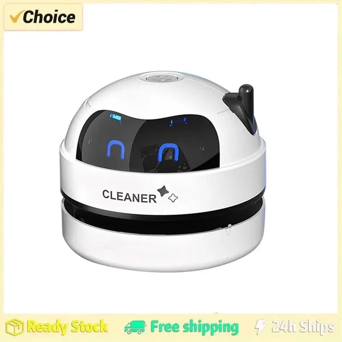 Mini Desktop Vacuum — Cordless & Rechargeable