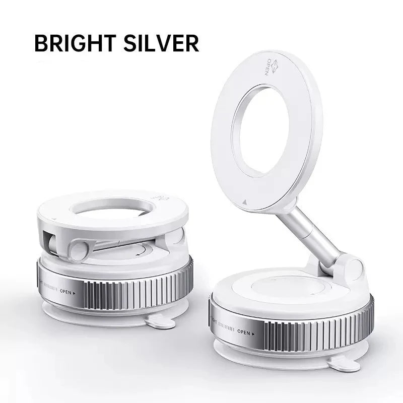 Foldable Magnetic Phone Holder — 360° Rotation